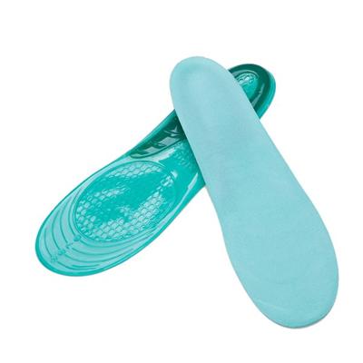 Comfort TPE gel insole shock absorbing foot massage sport cooling insole   (GEL-A005)