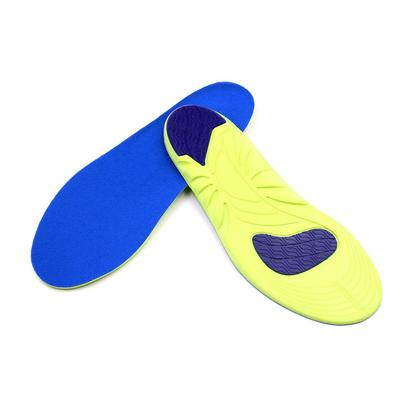 Wholesale Soft Breathable Athletic Sports Insoles , Comfort Massage Crivit Sports Insoles  (PU-1A2)