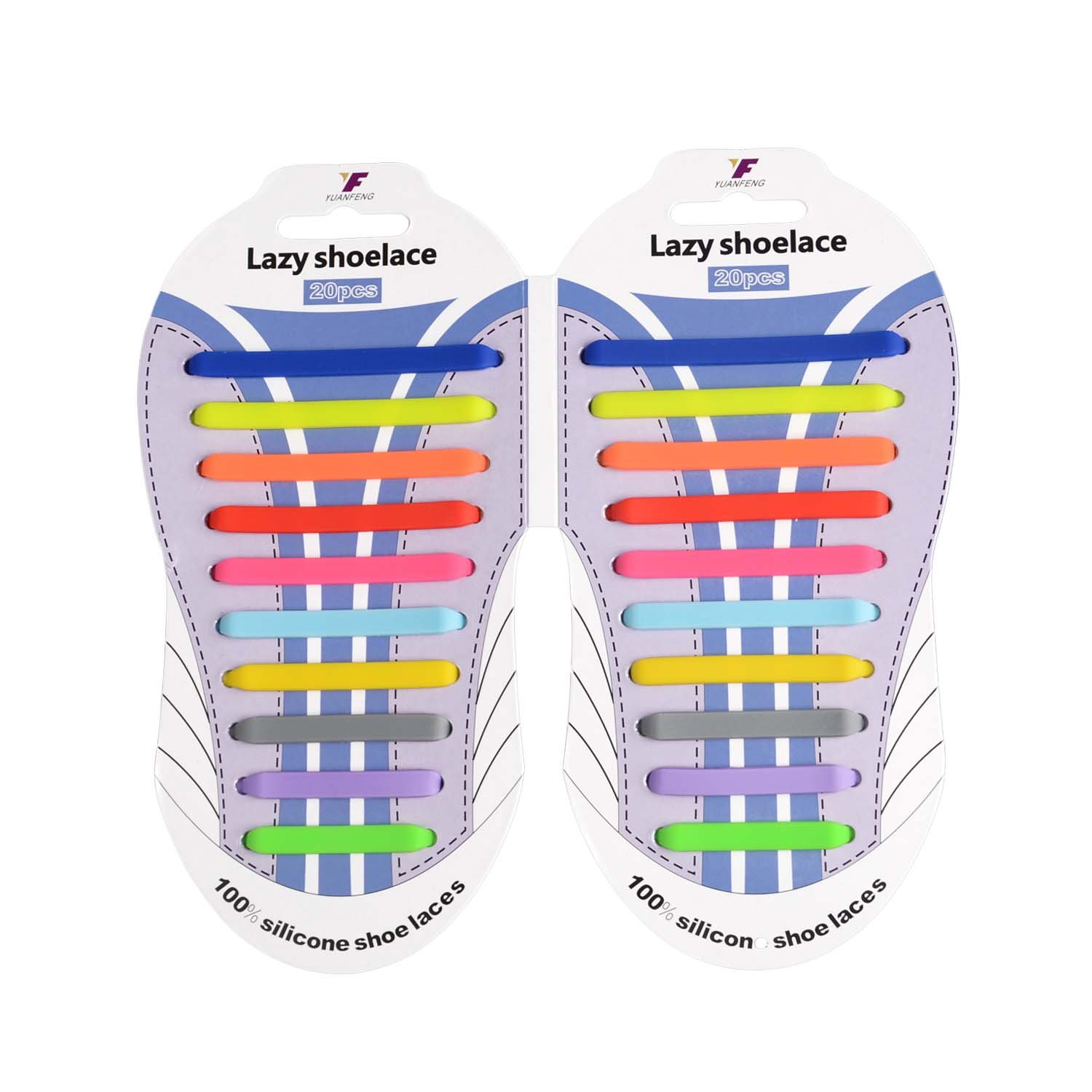Rubber Slip Sneaker Elastic Shoelaces Lazy No Tie Silicone Shoe laces